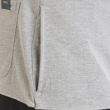 Rocx Men's Light Grey And Black Colour Short