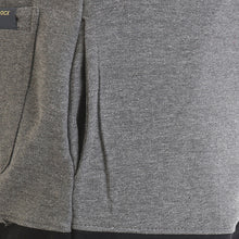 Rocx Men's Dark Grey and Black Colour Shorts