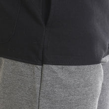 Rocx Men's Black and Dark Grey Colour Shorts