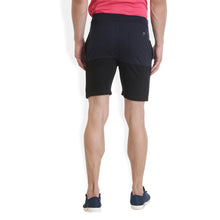 Rocx Men's Navy Blue and Black Colour Shorts