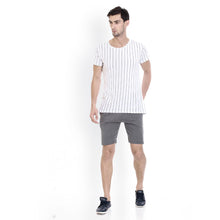 Rocx Men'S Grey Colour  Cotton Short