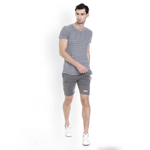 Rocx Men'S Dark Grey  Cotton Short