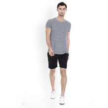 Rocx Men'S Black Neppy Milange Cotton Short