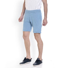 Rocx Men'S Sky Blue Milange Cotton Short