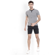 Rocx Men'S Black Milange Cotton Short