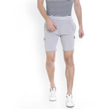 Rocx Men'S Light Grey Cotton Short