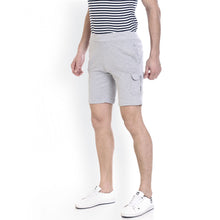 Rocx Men'S Light Grey Cotton Short