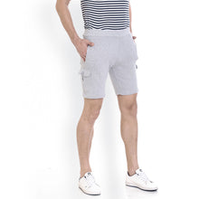 Rocx Men'S Light Grey Cotton Short