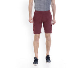 Rocx Men'S Marron Cotton Short