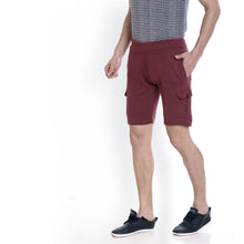 Rocx Men'S Marron Cotton Short