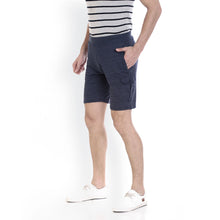 Rocx Men'S Navy Milange Cotton Short