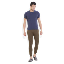 Rocx Men Cotton Olive Green Track Pant