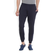 Rocx Men Cotton Navy Blue Track Pant