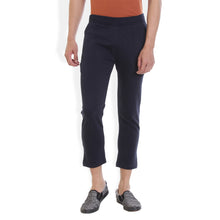 Rocx Men Cotton Navy Blue Track Pant