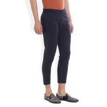 Rocx Men Cotton Navy Blue Track Pant