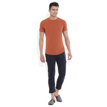 Rocx Men Cotton Navy Blue Track Pant