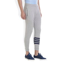 ROCX Mens Grey Color track pant with  bottom Striped print