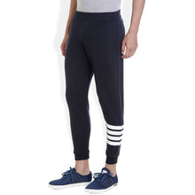 ROCX Mens Dark blue Color track pant with  bottom Striped print