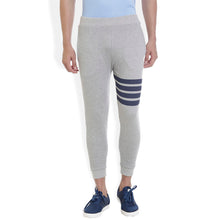 ROCX Mens Grey Color track pant with  Thi Striped print