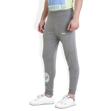 Rocx Men's Dark Grey Skull Printed Track Pant