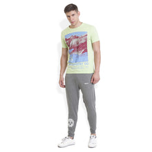 Rocx Men's Dark Grey Skull Printed Track Pant