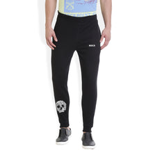 Rocx Men's Black Skull Printed Track Pant