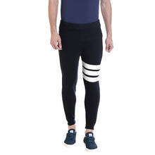 Rocx Men's Navy Blue Colour Printed Trackpant