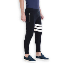 Rocx Men's Navy Blue Colour Printed Trackpant