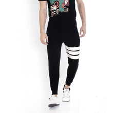 Rocx Men's Black Colour Printed Trackpant