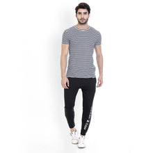 Rocx Men's Black Colour Printed Trackpant