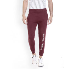 Rocx Men's Maroon Colour Printed Trackpant
