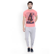 Rocx Men's Grey Colour Printed Trackpant