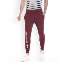Rocx Men's Maroon Colour Printed Trackpant