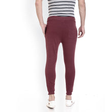 Rocx Men's Maroon Colour Printed Trackpant