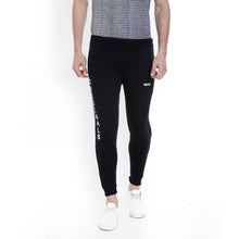 Rocx Men's Black Colour Printed Trackpant