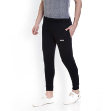 Rocx Men's Black Colour Printed Trackpant