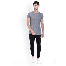 Rocx Men's Black Colour Printed Trackpant
