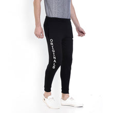 Rocx Men's Black Colour Printed Trackpant