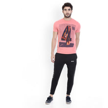 Rocx Men's Black Colour Printed Trackpant