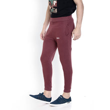 Rocx Men's Maroon Colour Printed Trackpant