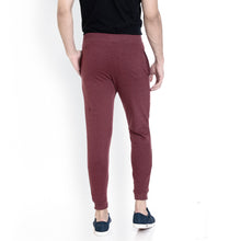 Rocx Men's Maroon Colour Printed Trackpant