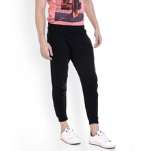 Rocx Men's Black Colour Printed Trackpant