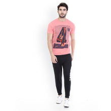 Rocx Men's Black Colour Printed Trackpant