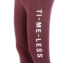 Rocx Men's Maroon Colour Printed Trackpant