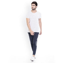 Rocx Men's Blue Colour Printed Trackpant