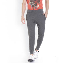 Rocx Men's Grey Colour Contrast Strap Trackpant