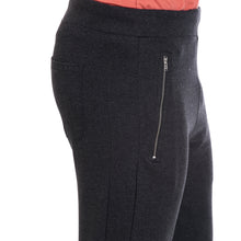 Rocx Men's Black Colour Pocket Zipper Trackpant