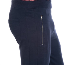 Rocx Men's Blue Colour Pocket Zipper Trackpant