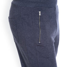 Rocx Men's Blue Colour Pocket Zipper Trackpant