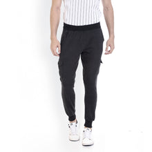 Rocx Men's Black Colour Cargo Trackpant